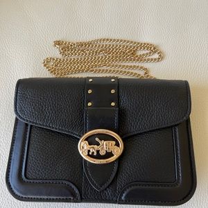 COACH GEORGIE CROSSBODY WITH RIVETS